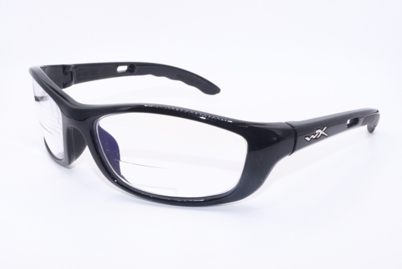 NEW WILEY X P-17 WX 2302T BLACK AUTHENTIC DESIGNER FRAMES EYEGLASSES 61-18