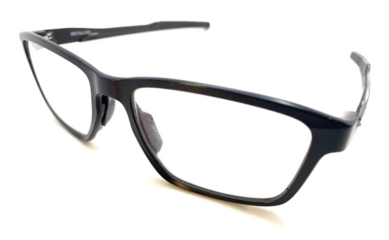 Oakley Metalink OX8153-0155 Satin Black Eyeglasses Frames 55-17 136 Designer Men gallery