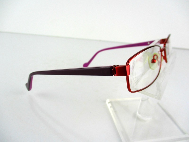 M+ by Modo Mod 1145 (CRNB) Cranberry 52 x 17 135 mm Eyeglass Frames gallery