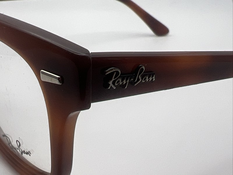 Ray-Ban RB5383 5944 54/19 150 Light Brown Eyeglass Frames WW852 gallery