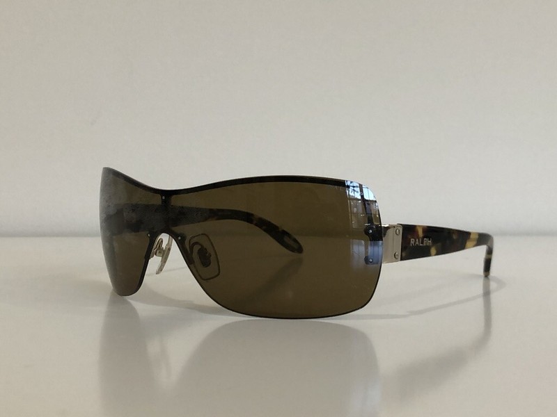 Ralph Lauren RA 4085 102/83 Shield Havana Brown Sunglasses 120 3P Frame Only