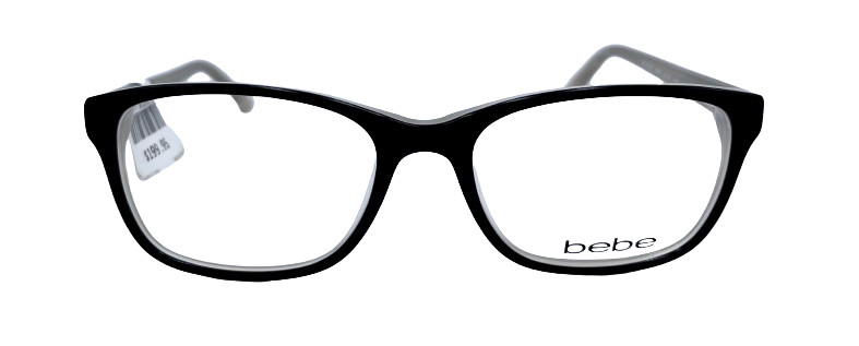 Women’s BEBE BB5075 001 Square Jet Black Lens Replacement Recommended