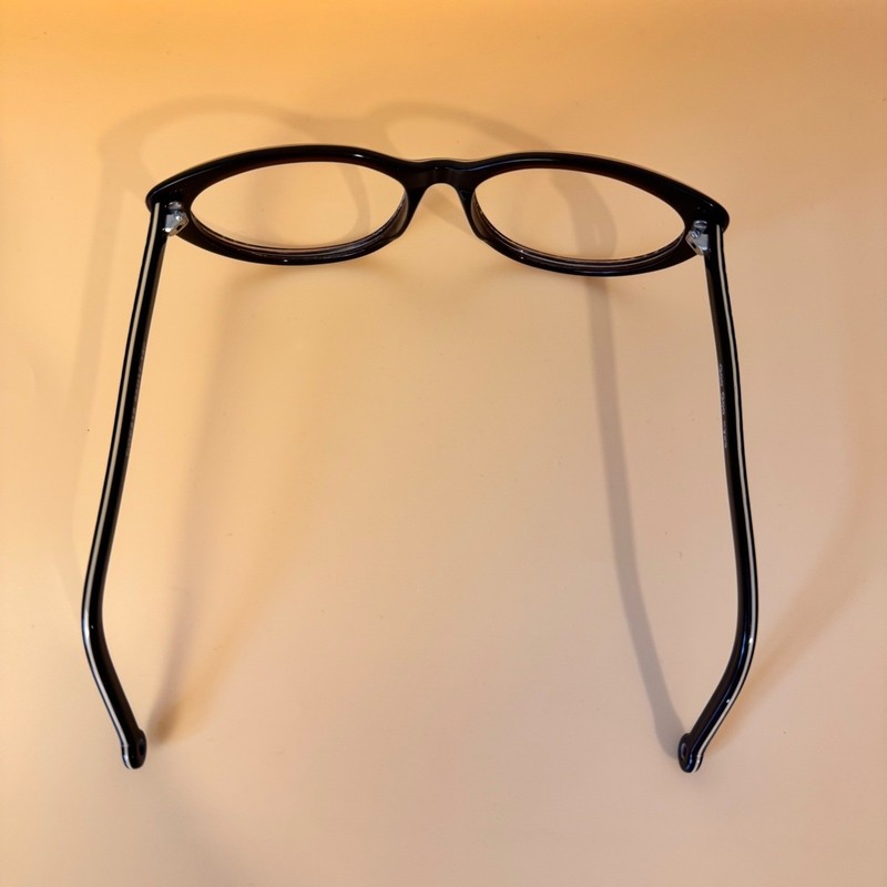 Goo Goo Eyes Eyeglass Frames Only Women 55-17-140 Black Polka Dot Cat Eye GGE818 gallery