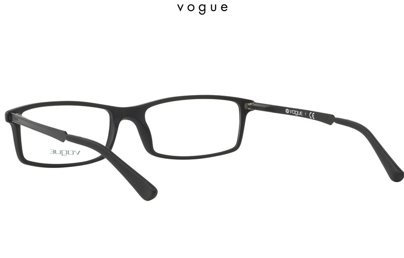VOGUE VO 2867 W44S MATTE BLACK AUTHENTIC EYEGLASSES RX 54-17-140 MM BRAND NEW gallery