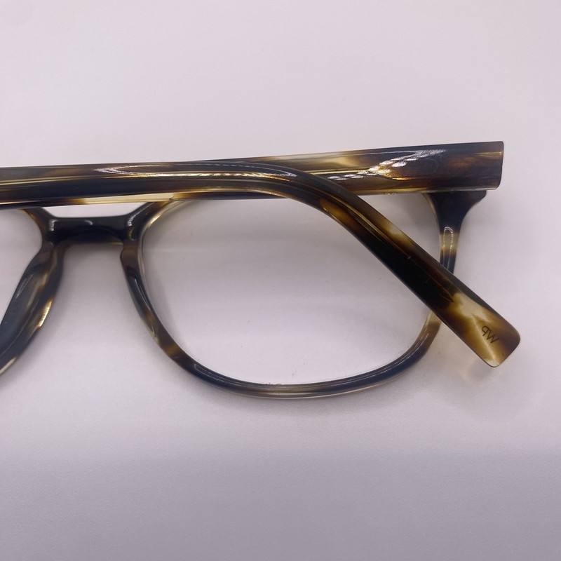 Warby Parker Eyeglasses FRAME ONLY Clemens Men 54-16-142 Brown Tortoise 760 gallery