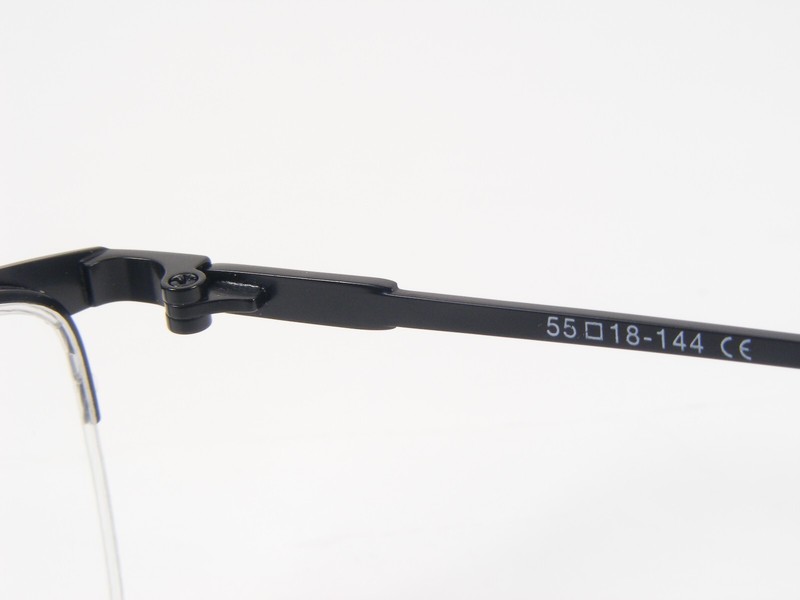 SO 892C Black EYEGLASSES GLASSES METAL FRAME 55-18-144mm gallery