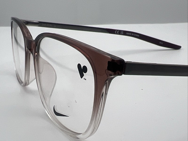 NIKE 7283 212 52/16 145 Maroon Fade Optical Eyeglasses 1879 gallery