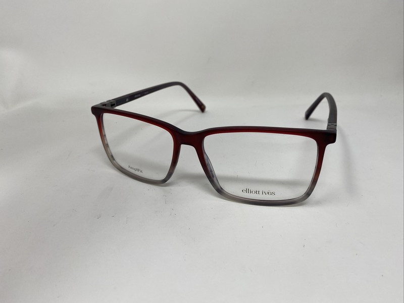 ELLIOTT IVES EYEWEAR BANYAN 61/16/150 BC BURGUNDY GRAY AMPLFIT FLEX HINGE !H39 gallery
