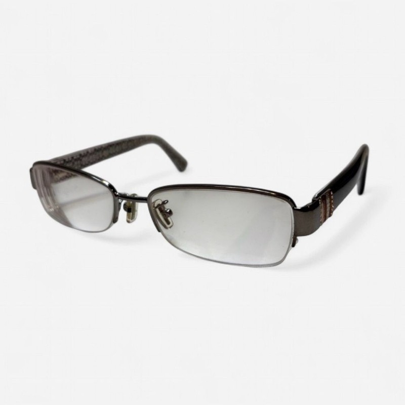 COACH EYEGLASSES HC5027B (Cecily) 9081 (Dark Silver/Black) 52•17•135