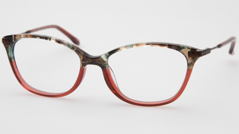 New BCBGMAXAZRIA ROWAN Brown Fade EYEGLASSES FRAME 52-16-130mm B38mm