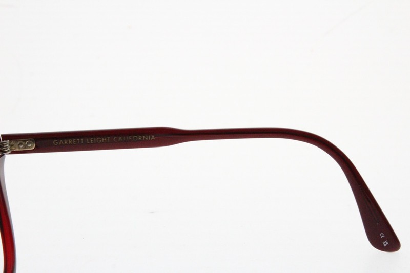 Garrett Leight TIA JANE MER Cat Eye Frames Red Merlot 47/19-147 mm gallery