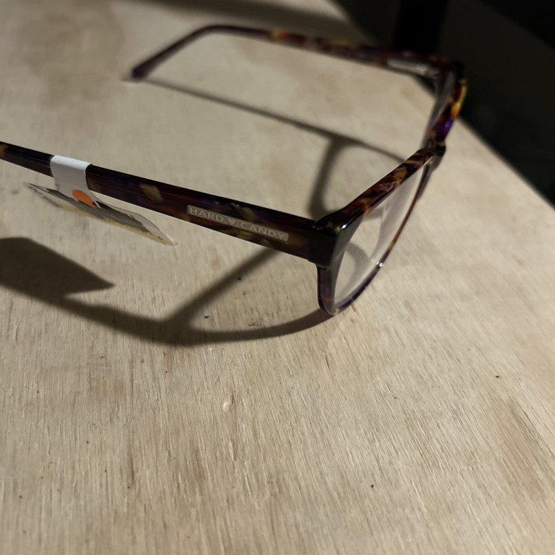 Hard Candy HC11 Purtt Womens Purple Full Rim Eyeglasse 52-14-135 Frames Only gallery