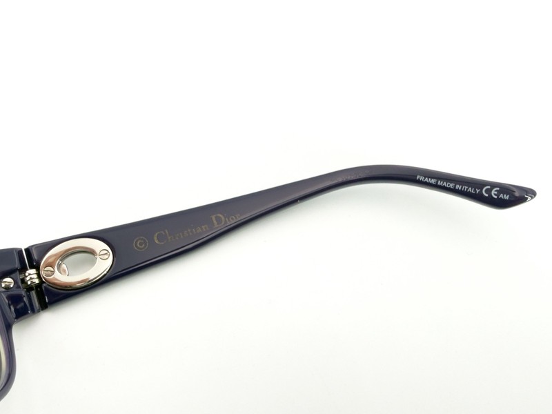 Christian Dior CD3205 Eyeglasses FRAMES R90 Purple 54[]15-135 Silver Italy L918 gallery