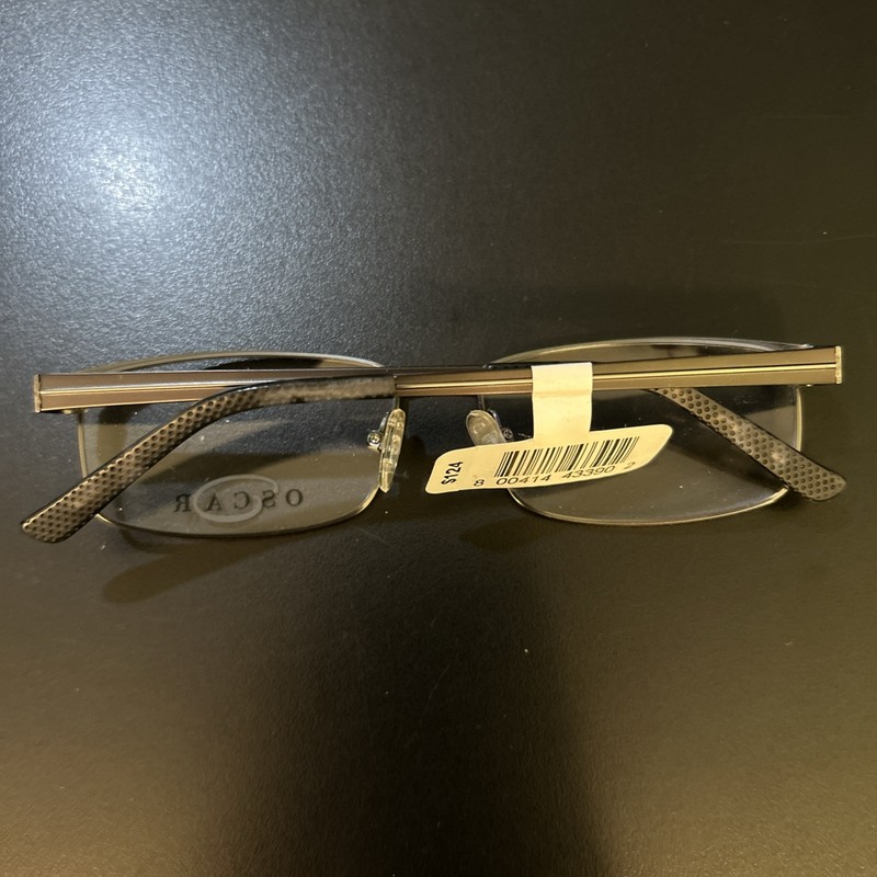 Oscar de la Renta OSM826 OSM 826 Eyeglass Frames Semi Matte Dark gun 56 15 140 gallery