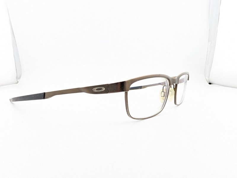 Oakley Eyeglasses Frames Only, STEEL PLATE, OX3222-0452,52-18-141, Powder Pewter gallery