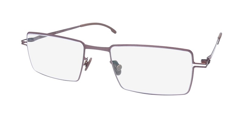 NEW MYKITA BOSSE EYEGLASSES 51-18-135 RECTANGULAR MENS GERMANY BROWN METAL &