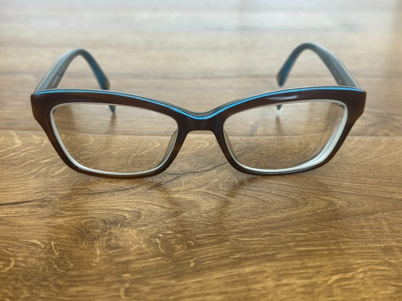 MICHAEL KORS MK 257 235 Brown/Baby Blue 50-17-130 Youth Eyeglasses Frames ONLY