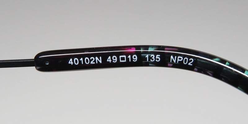 NEW MOREL NOMAD 40102N EYEGLASSES METAL & PLASTIC WOMENS BROWLINE FULL-RIM gallery