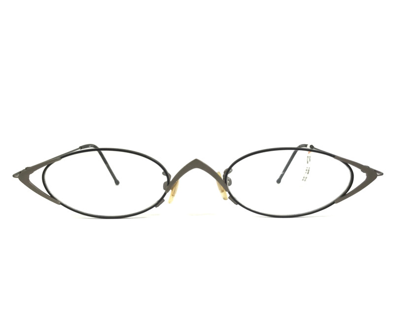 Select Eyeglasses Frames MOD 5111 COL 21 Black Matte Silver Wire Rim 45-22-135
