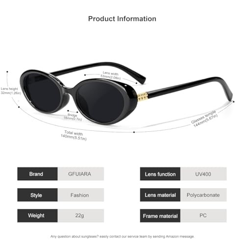 Retro Oval Sunglasses for 54 Millimeters 3pack Black/Pink-grey/Beige-champagne gallery