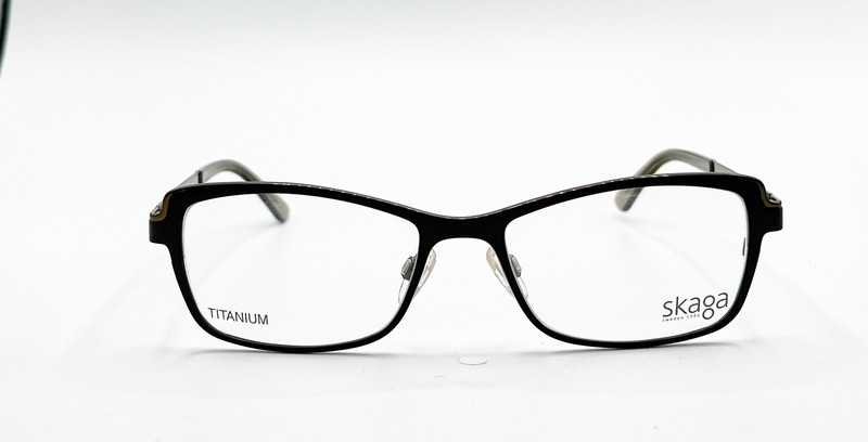 NEW SKAGA 3856 LOVISA 5203 DARK BROWN AUTHENTIC EYEGLASSES 54-17 gallery