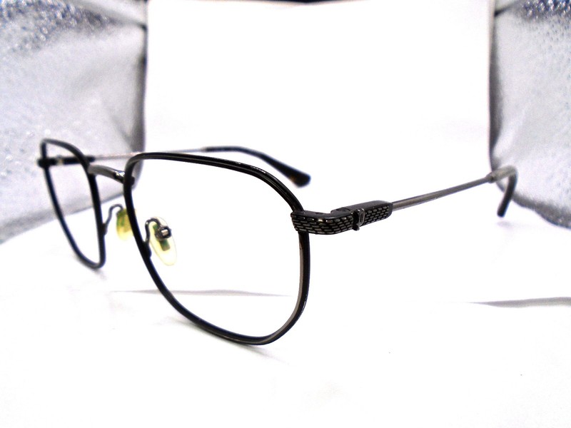 Police VPLM 92K 599Y Gunmetal/Tortoise 52-19-145 Eyeglasses Frames gallery