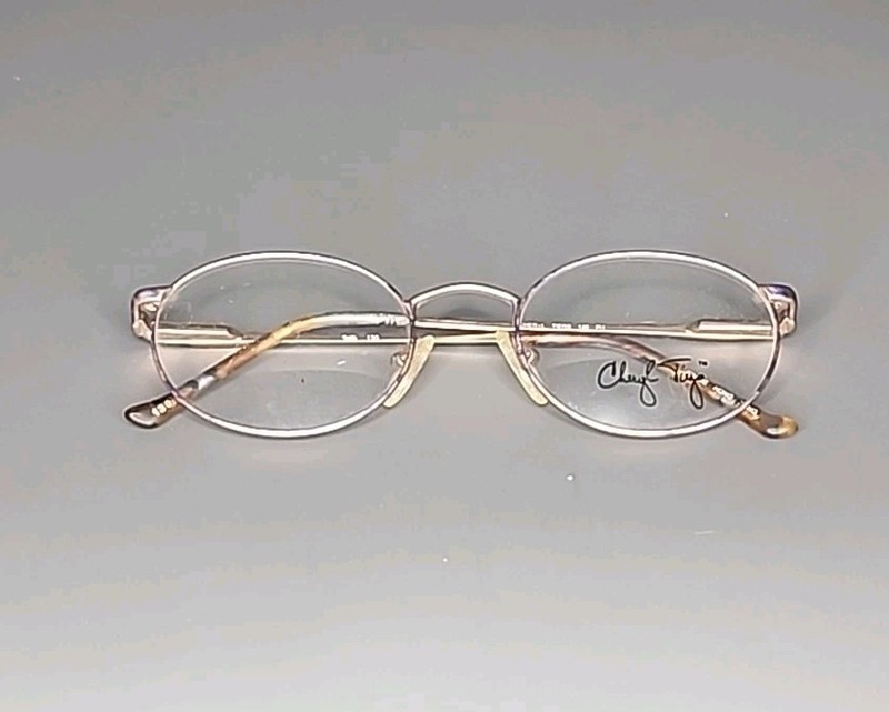 Cheryl Tiegs Eyewear 140 Purple Metal Eyeglass Frame 48/19/130 gallery