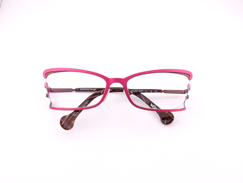 BOZ by J.F. Rey Eyeglasses, Frames Only, Swan 8292, 53-16-125, Metal, France