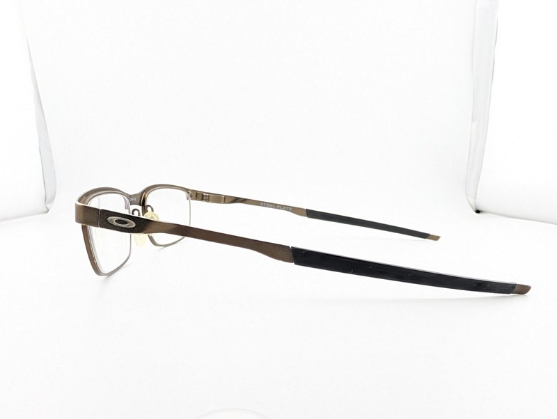 Oakley Eyeglasses Frames Only, STEEL PLATE, OX3222-0452,52-18-141, Powder Pewter gallery