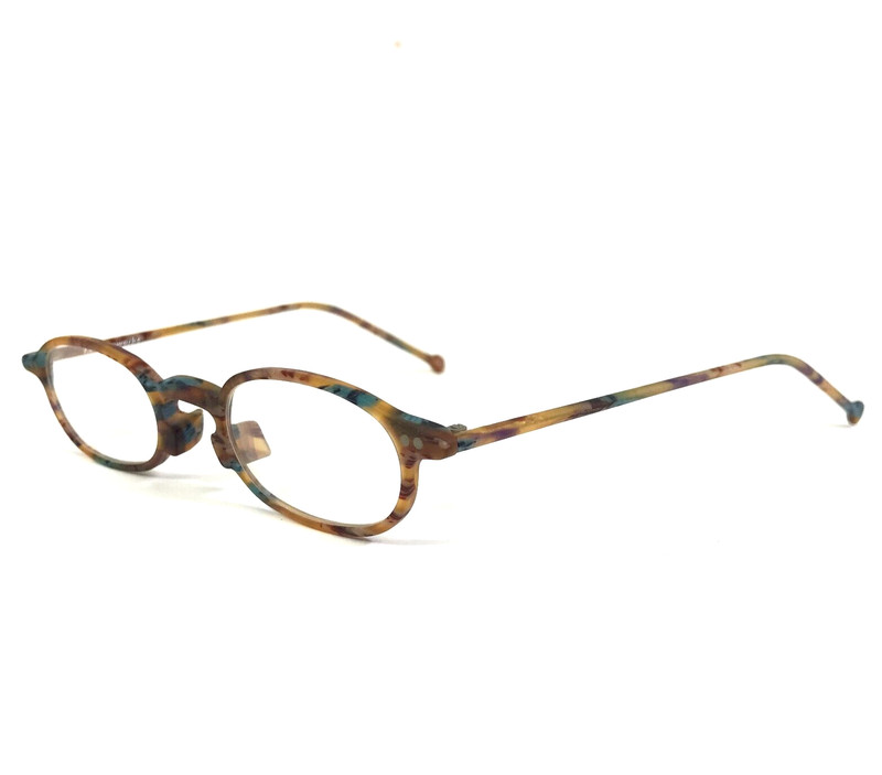 Vintage la Eyeworks Eyeglasses Frames MAN RAY 368M Matte Brown Blue 43-21-140