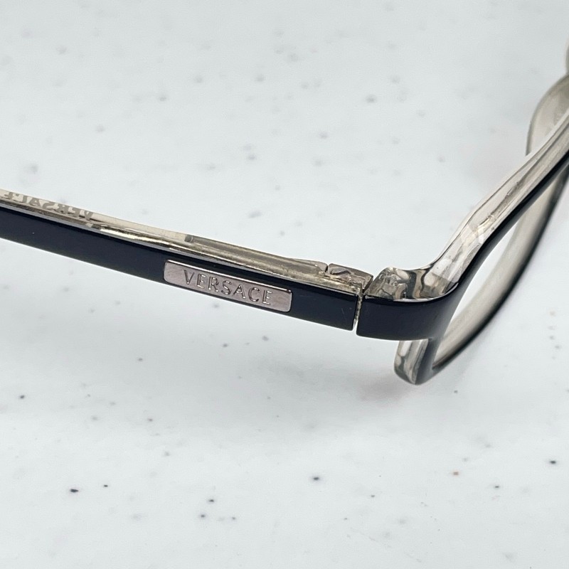 Versace Eyeglasses Frames MOD3019 139 Black Gradient Logo Full Rim 51-16-135 gallery