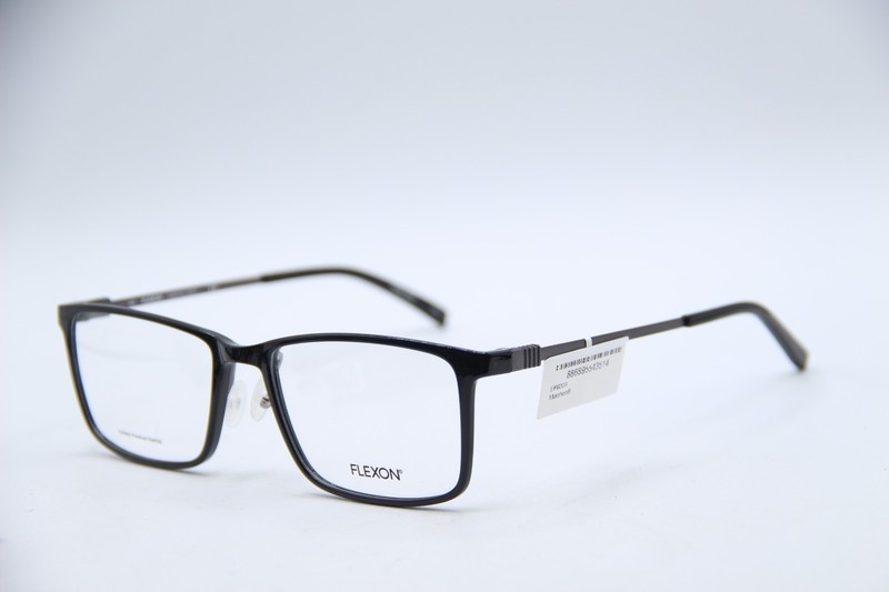 NEW FLEXON EP8009 001 BLACK AUTHENTIC FRAMES EYEGLASSES 56-18