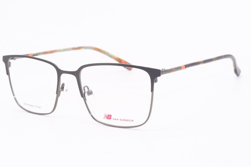 NEW NEW BALANCE NB 4104 2 GREY AUTHENTIC DESIGNER FRAMES EYEGLASSES 53-18
