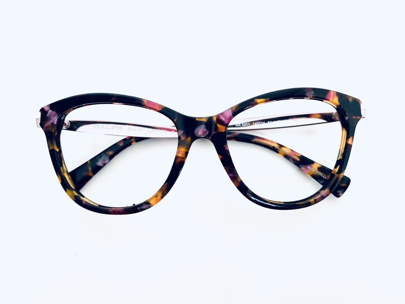 Ralph Lauren Brown Tortoise Pink Cat Eye Glasses RA5201 145714 54 17 135 gallery