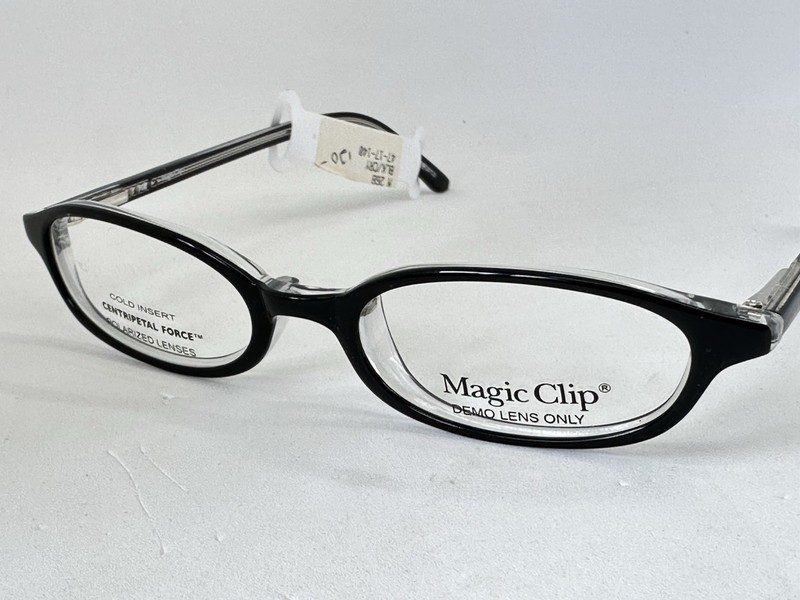 NEW Magic Clip M 268 BLK CRY 47.17.140 Women’s Eyeglasses Frames & Magnetic Clip gallery