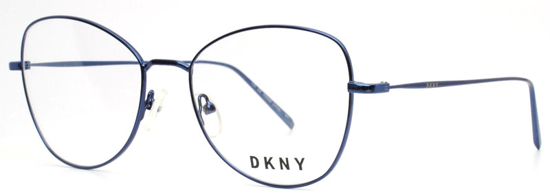 DKNY DK1002 415 Navy Womens Butterfly Full Rim Eyeglasses 53-18-135 B:46