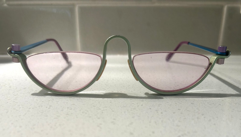 Vintage Gail Spence One Icons Green, Blue and Purple Frames