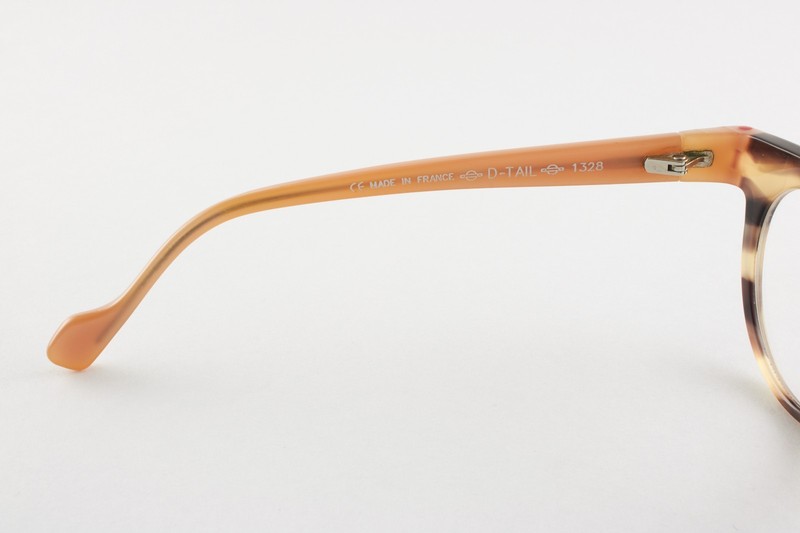 Rare Authentic Anne et Valentin D TAIL 1328 43mm Brown Havana Glasses France gallery