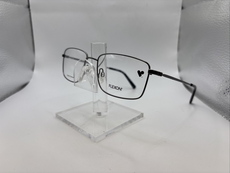 Flexon H6502 070 55/17 145 Men’s Gunmetal Flex Titanium Eyeglasses A5765