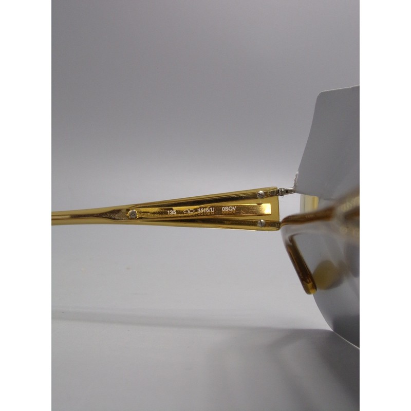 Valentino V5516/U OSQV Women's Eyeglasses Gold Tone Made in Italy gallery
