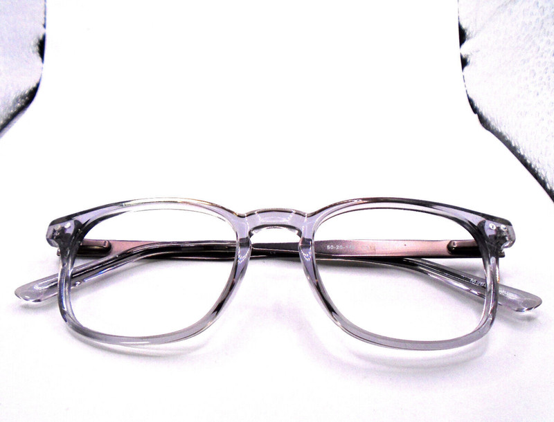 Scott Harris Vintage V-41 C3 Clear 50-20-145 Mens Full-Rim Eyeglasses Frames