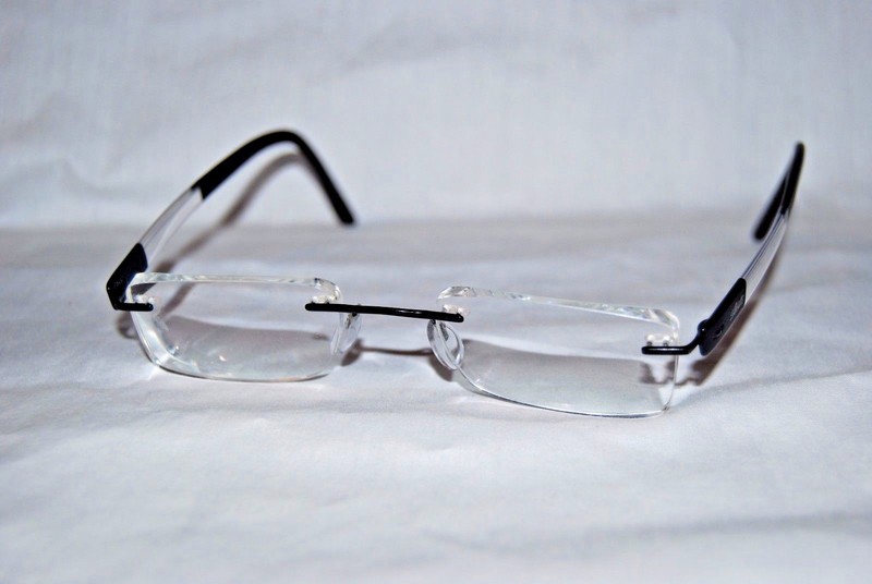 SILHOUETTE Uni-Sex EYEGLASS FRAMES Black Clear 77734 50 6053 150