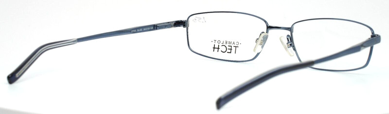 CAMELOT TECH Summit Steel Blue Womens Rectangle Eyeglasses Frames 54-16-140 B:28 gallery