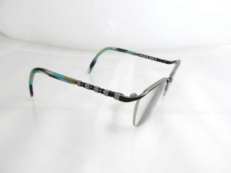Takumi TK1083 Rimless Eyeglass Frames Designer Blue Green Brown Ladies 55 18 135