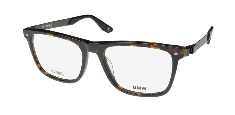NEW BMW 5002-H EYEGLASSES BROWN PLASTIC 52-16-145 FULL-RIM 052 MENS DESIGNER