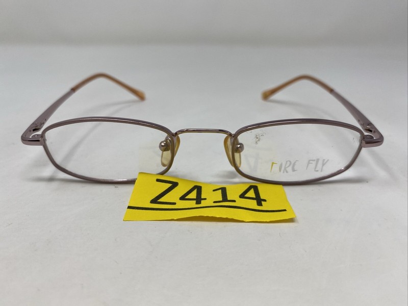 Fire Fly Japan FF211 PINK 44-18-130 Metal Full Rim Eyeglasses Frame Z414 gallery