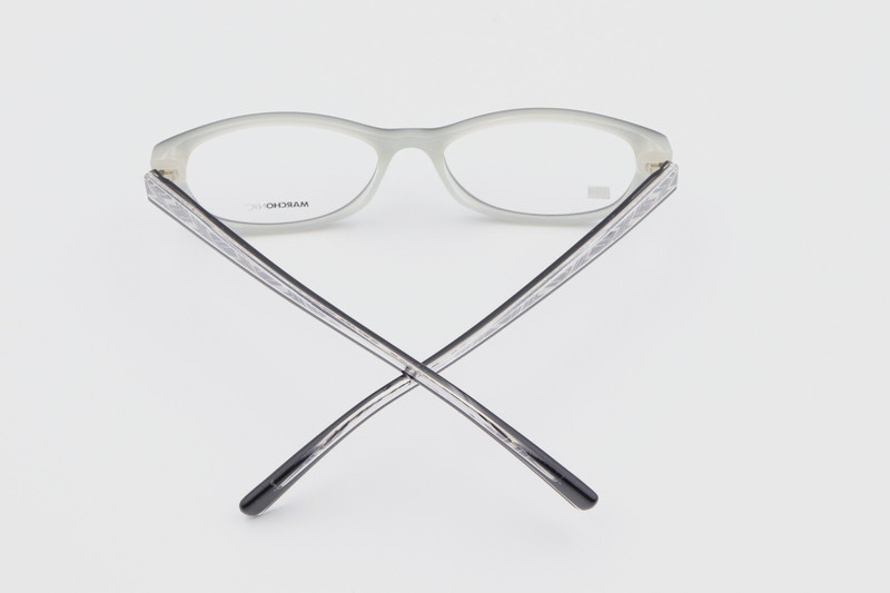 MARCHON NYC TRIBECA 001 Polished Black / Silver 50-16-135 Frames Flex Hinges L94 gallery
