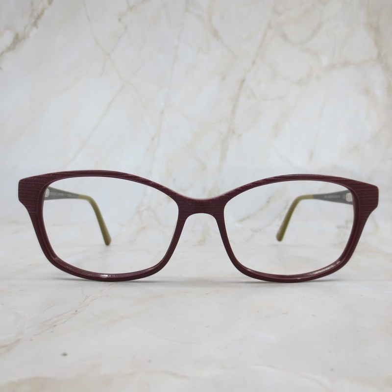 Prodesign Denmark Eyeglasses Frame 1801-1 c.4032 Womens Maroon Cat Eye 55-15-135