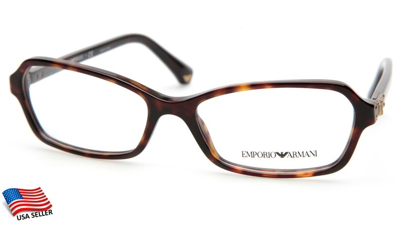 NEW Emporio Armani EA 3009 5026 HAVANA EYEGLASSES GLASSES 54-16-140 B32mm