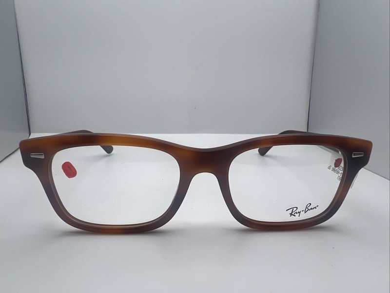 RAY-BAN RB 5383 5944 54/19 150 Havana Brown Eyeglass Frames 2336